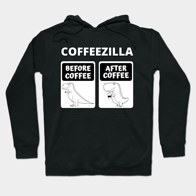 Coffeezilla Hoodie by apparel.tolove@gmail.com